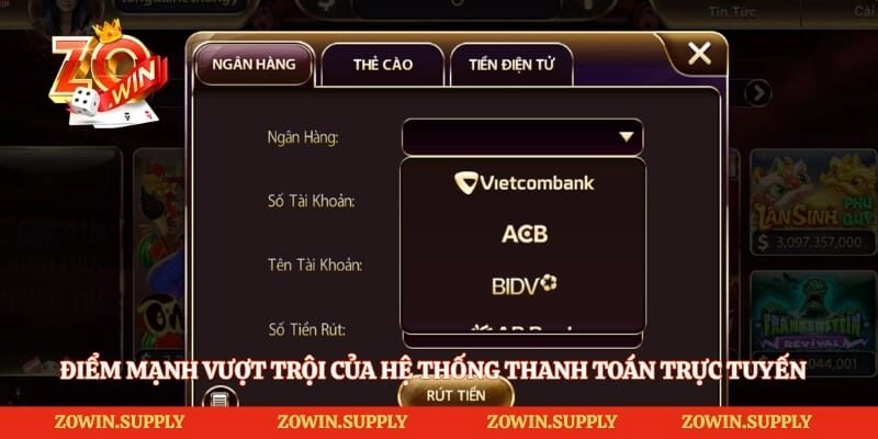 Điểm mạnh vượt trội của hệ thống thanh toán trực tuyến