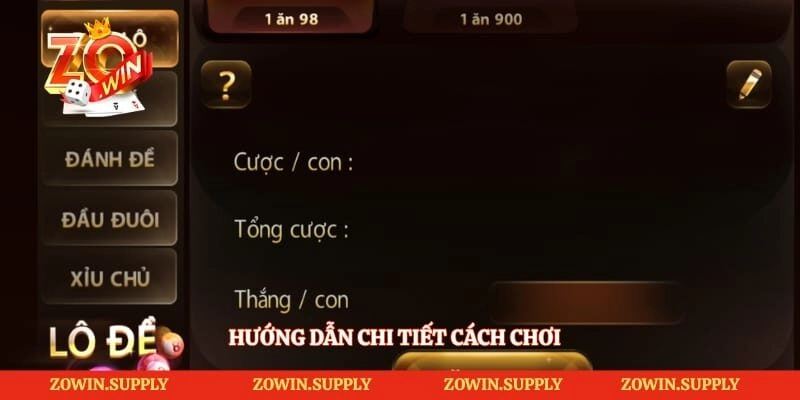 Hướng dẫn chi tiết cách chơi
