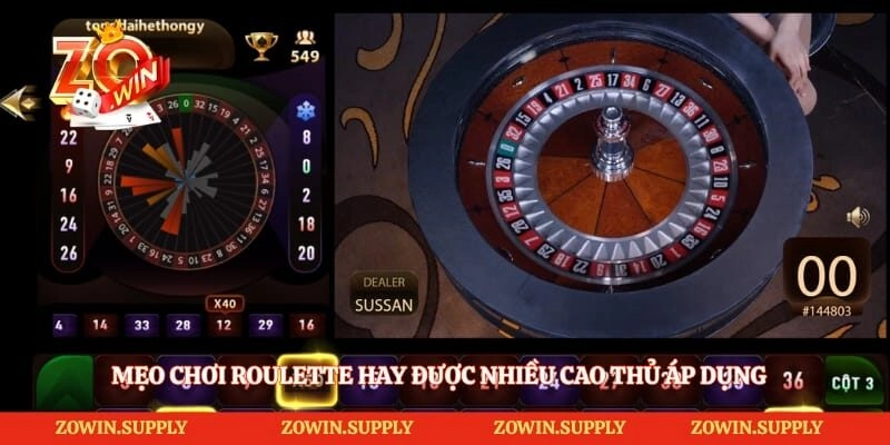 Mẹo chơi Roulette hay được nhiều cao thủ áp dụng