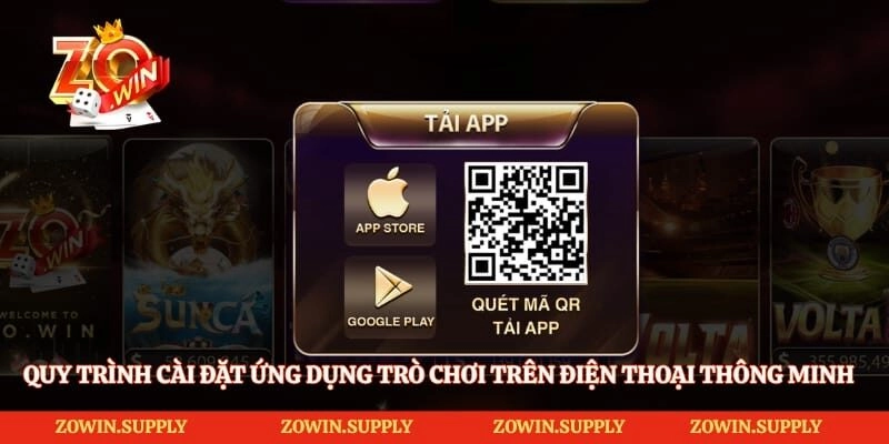 Quy trình cài đặt ứng dụng trò chơi trên điện thoại thông minh